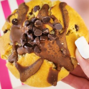 Chunky Choc Chip Cookie with Chocolate Filling