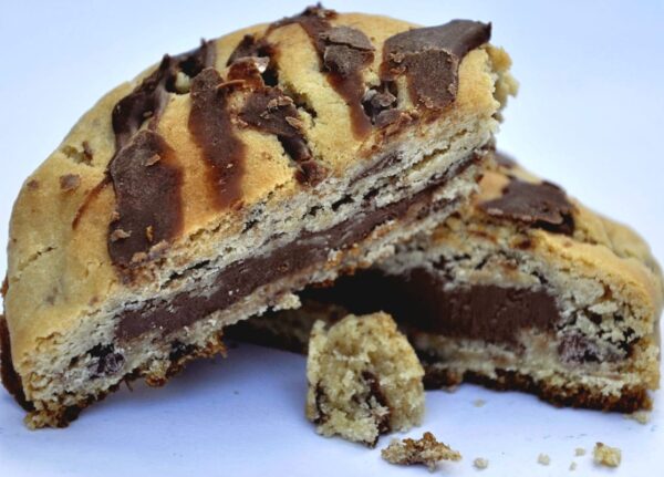 Chunky Choc Chip Cookie with Chocolate Filling - Image 3