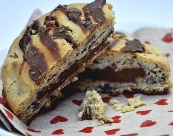 Chunky Choc Chip Cookie with Chocolate Filling - Image 4
