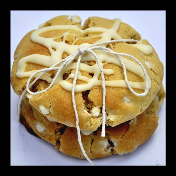 White Choc Chip Cookie with Peanut Butter Filling - Image 5