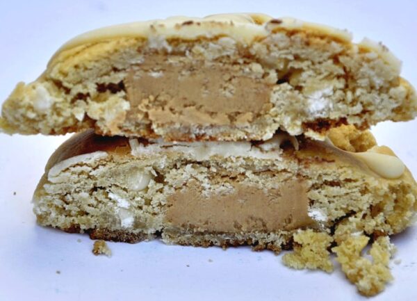 White Choc Chip Cookie with Peanut Butter Filling - Image 2