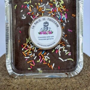 Chocolate Cake with Chocolate Ganache