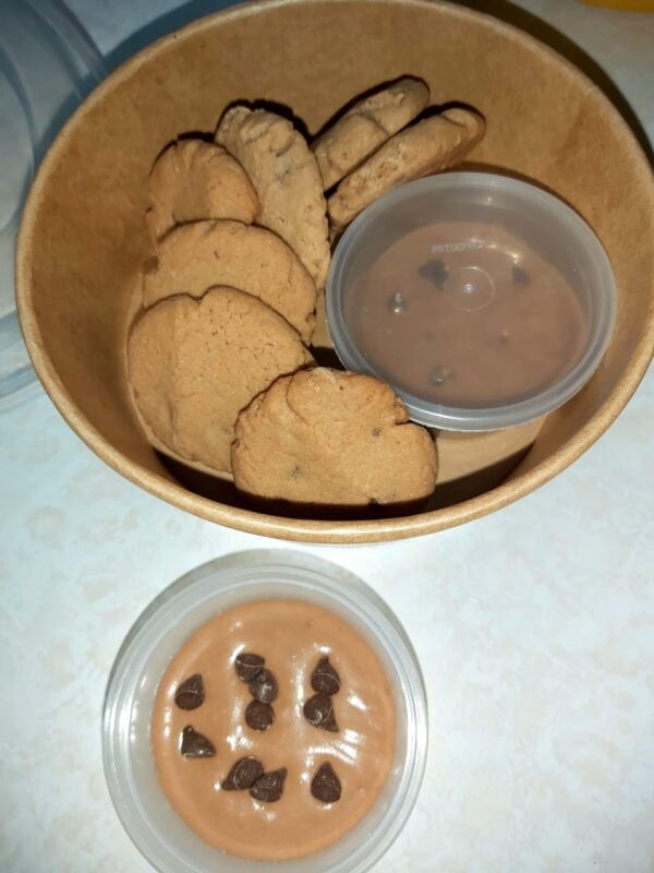 DUNK A COOKIE - Choc Chip & Chocolate Sauce - Image 3